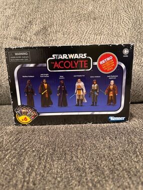 Star Wars The Acolyte Retro Collection 6-Figure Set